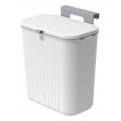 HOME USE κάδος απορριμμάτων 9lt 26x16x29cm λευκός HUH-0151